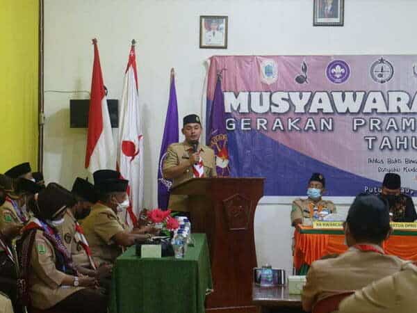 Wabup Wahyudi Ajak Pramuka Kolaborasi Wujudkan Kapuas Hulu HEBAT