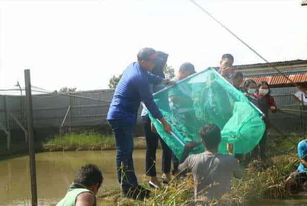 Wabup Wahyudi Tegaskan Komitmen Pemkab Kapuas Hulu Kembangkan Potensi Perikanan di BBI Kelansin
