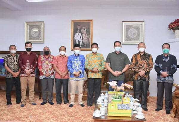 Wakil Bupati Ketapang Terima Kunjungan Silaturahmi Bupati Lamandau