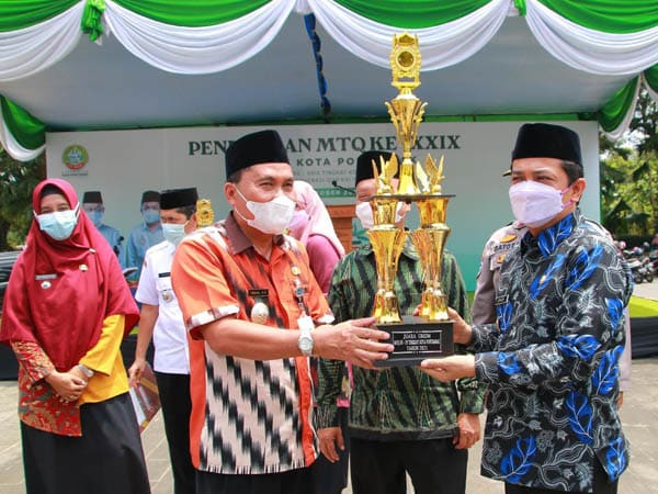 Kafilah Pontim Juara Umum MTQ Kota Pontianak