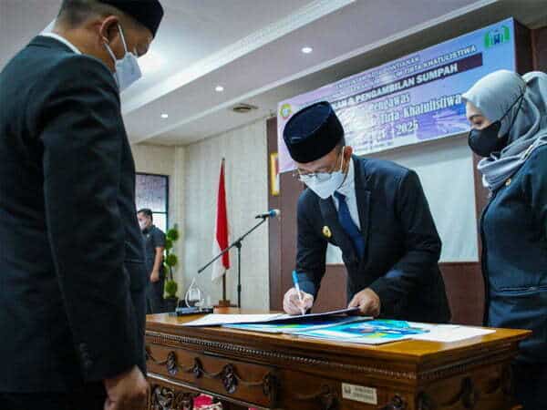 Wako Edi Minta PDAM Tekan Kebocoran di Bawah 30 persen