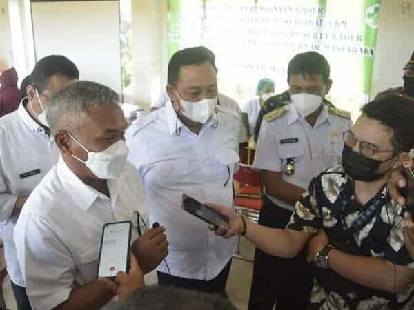 Bupati Martin Akan Percepat Proses Vaksinasi Covid: Kejar Target Cakupan 70 Persen Akhir Tahun
