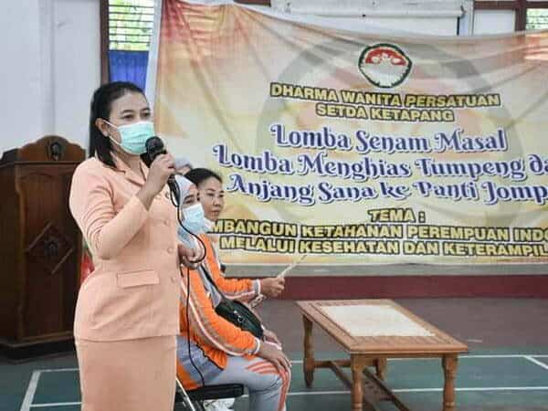 DWP Setda Ketapang Gelar Berbagai Kegiatan Sambut HUT ke-22 Dharma Wanita Persatuan