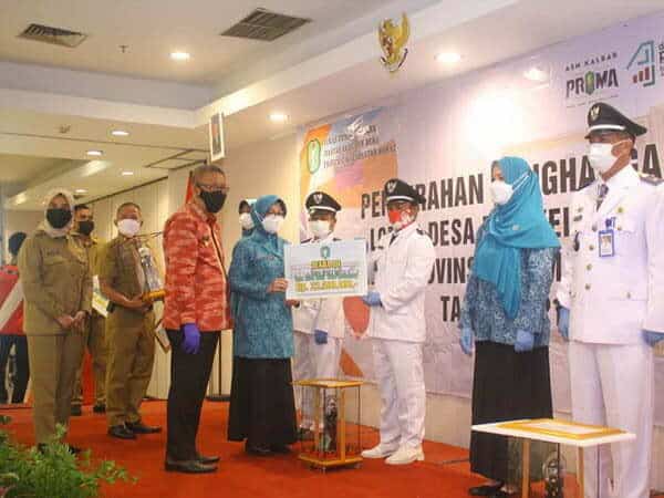 Desa Perigi Ketapang Sabet Juara 3 Lomba Desa se-Kalbar