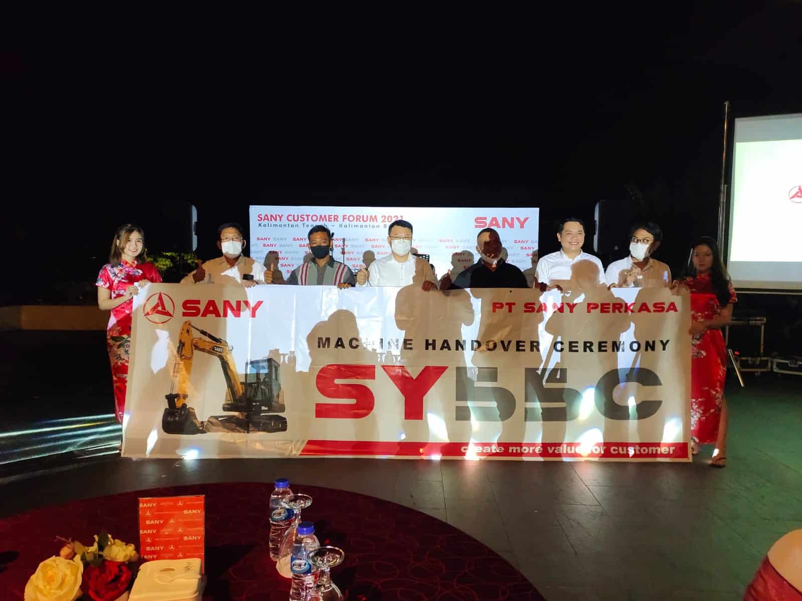 Sany Perkasa Sebut Potensi Pasar Alat Berat di Kalbar dan Kalteng Menjanjikan