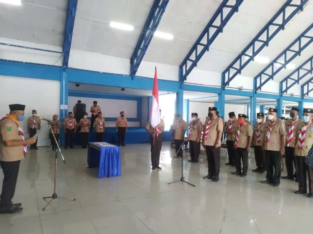 Bupati Dadi Dilantik Sebagai Kamabicab Gerakan Pramuka Melawi