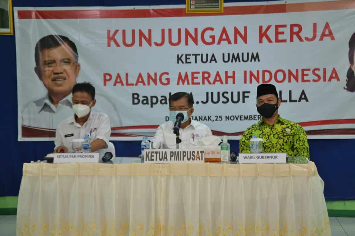 Wagub Ria Norsan Sambut Kunjungan Jusuf Kalla di Kalbar