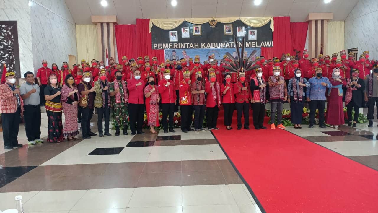 Wakil Bupati Jabat Ketua DAD Melawi Periode 2021-2026