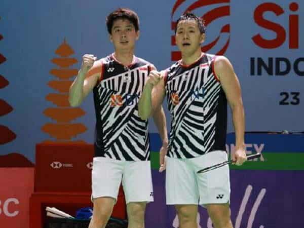 Kalahkan Wakil Jepang, Kevin/Marcus Juarai Indonesia Open 2021
