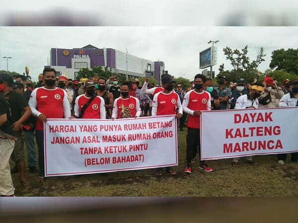 Masyarakat Adat Dayak Kalteng Tolak Keberadaan TBBR