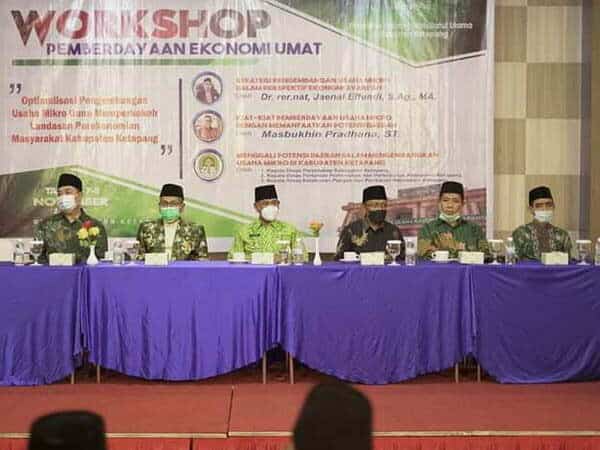 Wabup Farhan Apresiasi PCNU Ketapang Gelar Workshop Pengembangan Ekonomi Umat