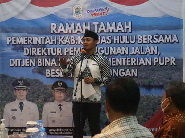 Wabup Wahyudi Harap Kementerian PUPR Realisasikan Pembangunan Jalan Kalis-Batas Kalteng