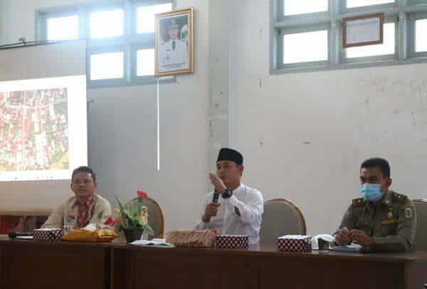 Wabup Wahyudi Pimpin Rapat Rencana Penertiban PKL