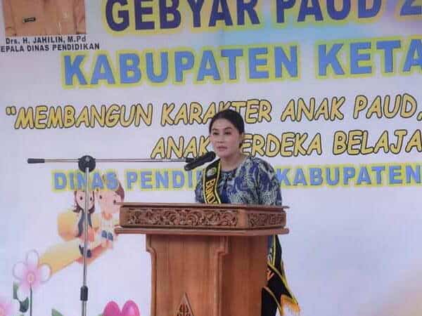 Bunda PAUD Ketapang Buka Gebyar PAUD Tahun 2021