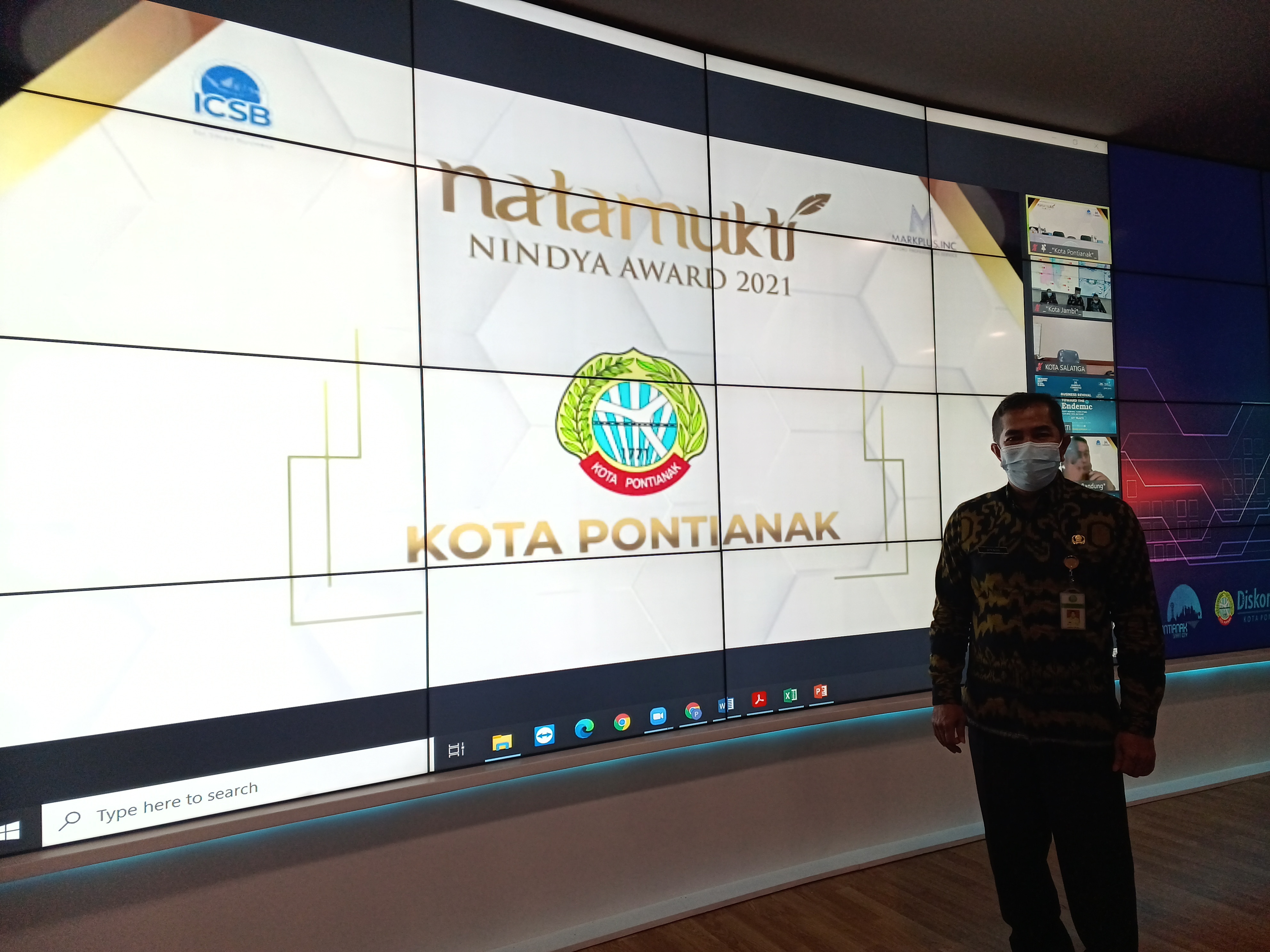 Kota Pontianak Sabet Natamukti Nindya