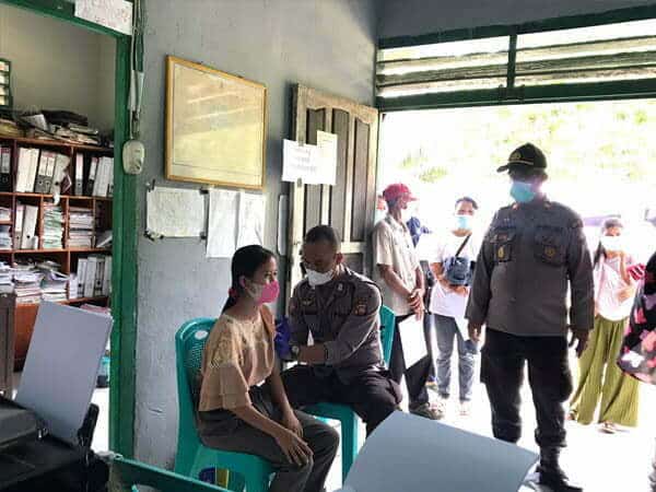 Kejar Target Vaksin, Polres Sekadau Gelar Vaksinasi di Lingkungan Perusahaan