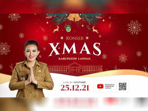 Pengganti Open House, Bupati Landak Karolin Gelar Konser Online