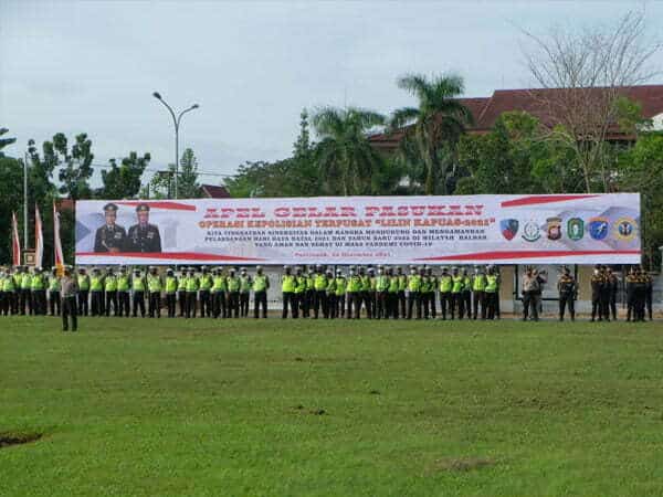 Polda Kalbar Terjunkan Ribuan Personel Gabungan Amankan Nataru
