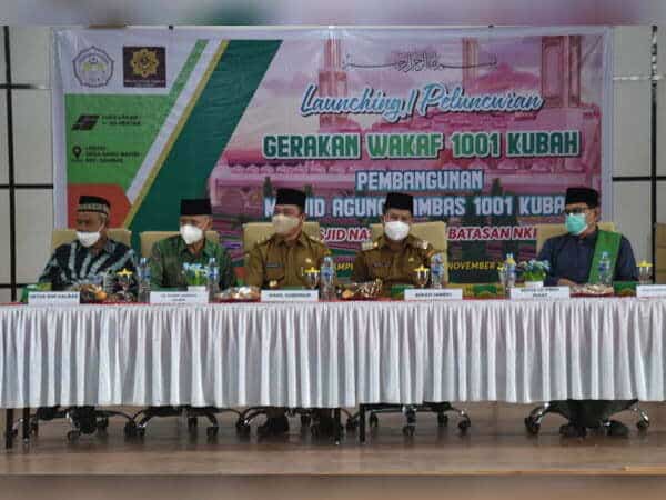 Wagub Ria Norsan Ajak Sukseskan Gerakan Wakaf 1001 Kubah Dalam Pembangunan Masjid Agung Sambas