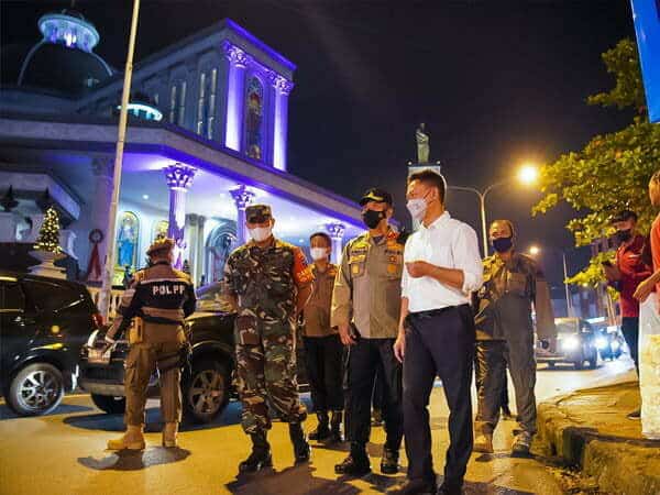 Wako Edi Kamtono Pastikan Malam Natal di Pontianak Tertib dan Aman