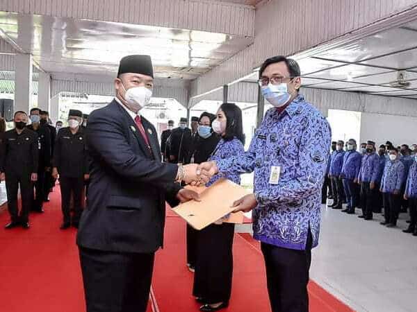 Sekda Ketapang Lantik 187 Pejabat Fungsional