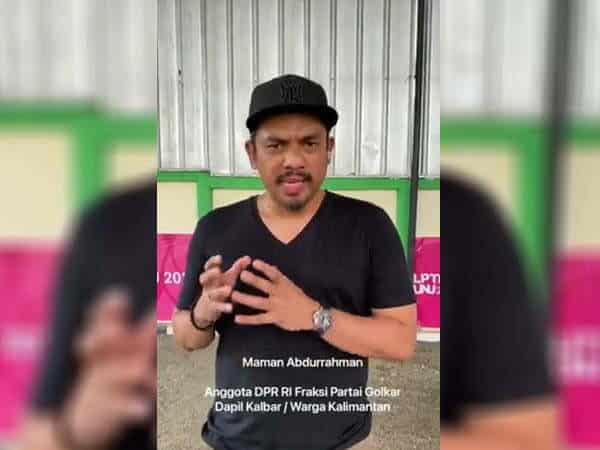 Maman Abdurrahman Minta Polri Tindak Tegas Edy Mulyadi yang Sebut Kalimantan Tempat Jin Buang Anak