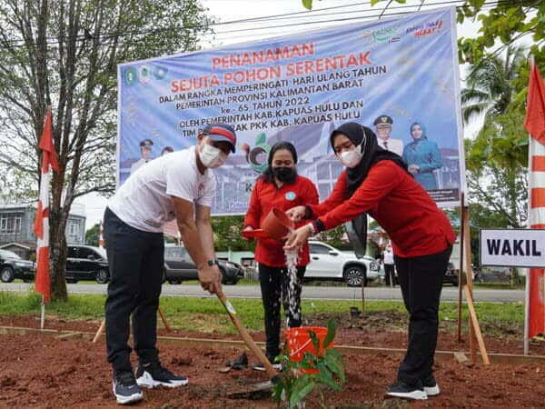 Wabup Wahyudi: Pelestarian Lingkungan Hidup Bagian dari Perwujudan Kapuas Hulu Hebat