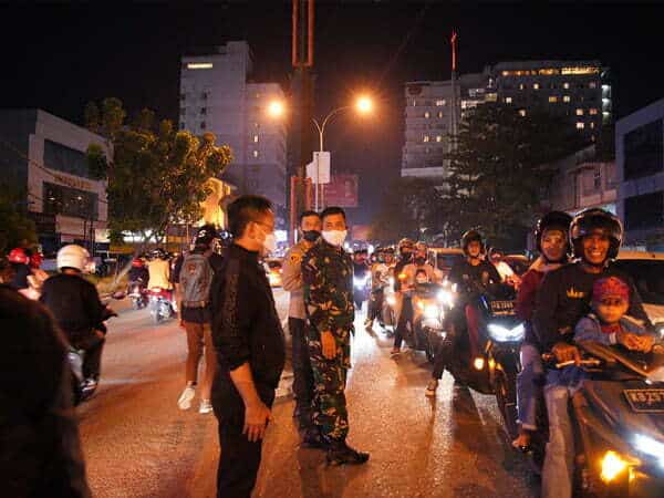Wali Kota Edi Kamtono Pantau Situasi Malam Tahun Baru di Pontianak