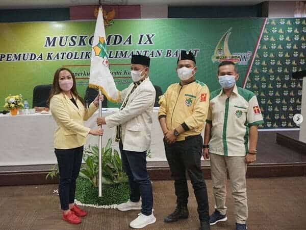 Angeline Fremalco, Nahkoda Baru Pemuda Katolik Kalbar