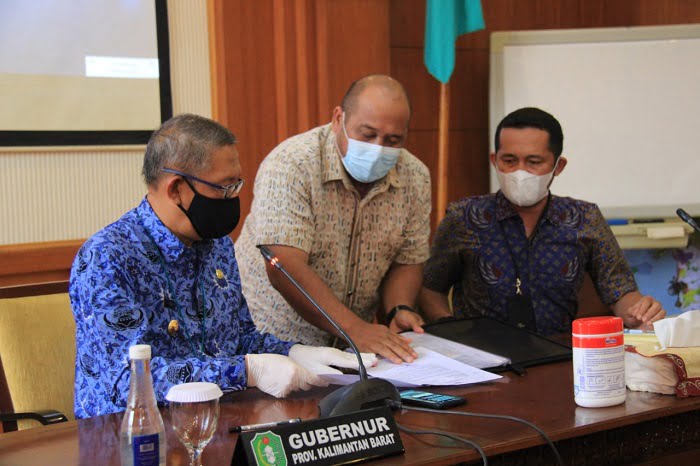 Para Kades Datangi Gubernur Kalbar, Minta Pembangunan Jaringan Listrik