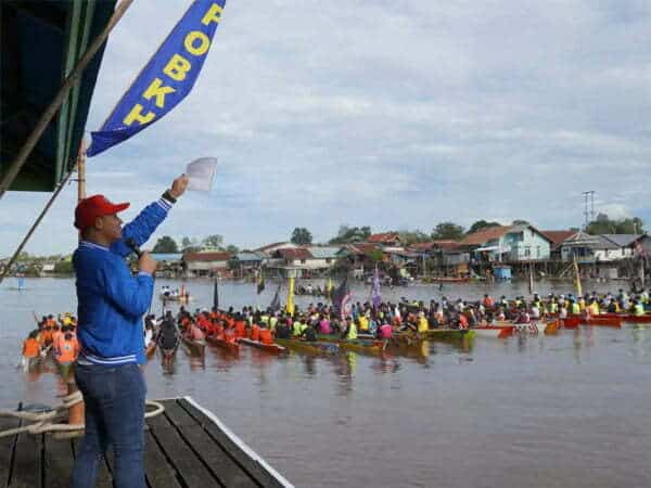 Kapuas Hulu Jaring Bibit Atlet Sampan Bidar