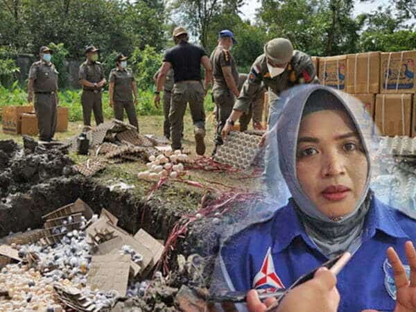 Ketua Fraksi Demokrat DPRD Kalbar Prihatin Ribuan Butir Telur Ilegal Dimusnahkan