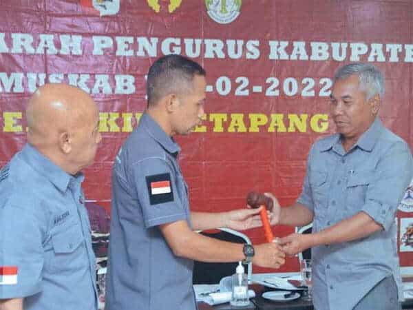 Martin Rantan Resmi Jadi Nahkoda Baru Perbakin Ketapang