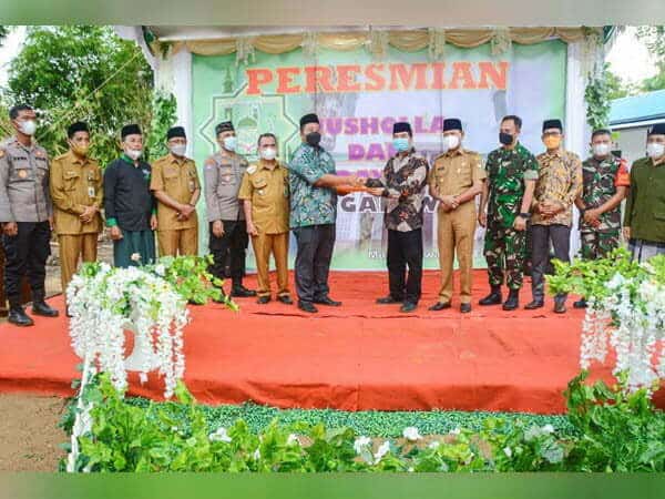 Resmikan Musholla dan TPQ Hidayatullah Muara Pawan, Wabup Farhan: Mari Makmurkan