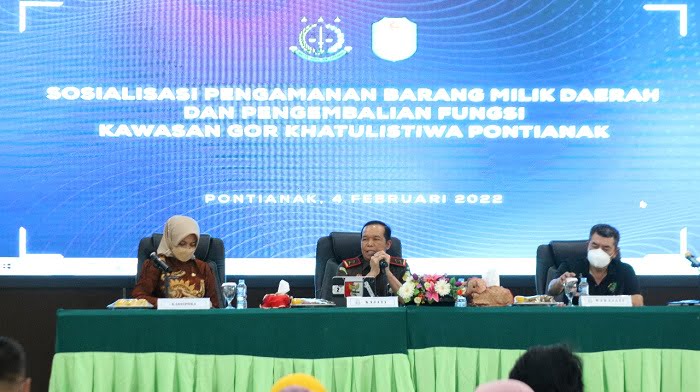 Para Pedagang Diminta Angkat Kaki dari GOR Khatulistiwa Pontianak, Kadisporapar Kalbar: Sudah SP3