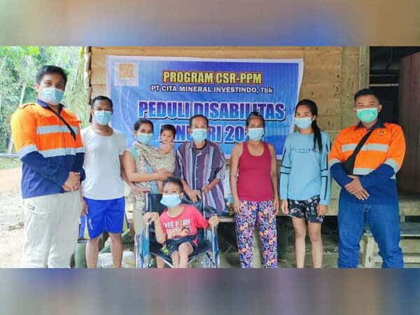 Terima Alat Bantu Penyandang Disabilitas, Masyarakat: Terima Kasih CMI