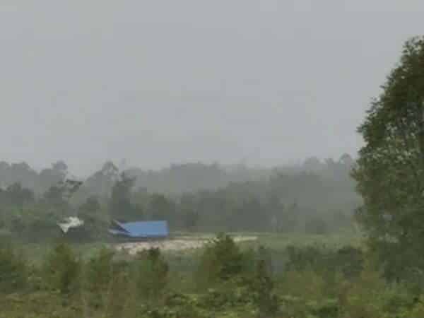 Angin Kencang Robohkan Bangunan Pesantren di Suhaid Kapuas Hulu