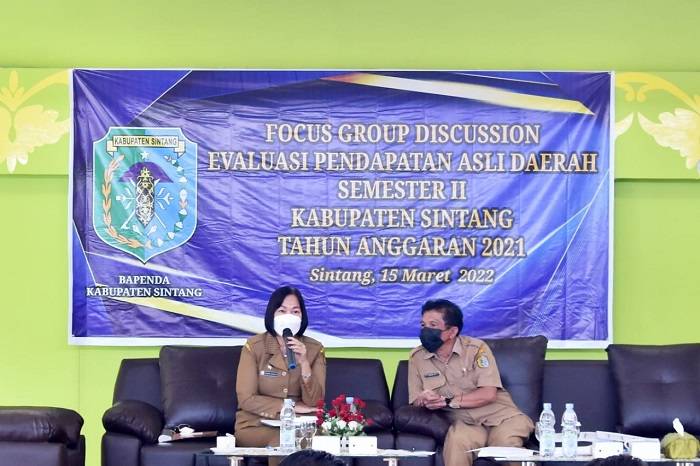 Beberapa OPD Sintang Tak Capai Target PAD 2021, Joni Sianturi: Kita akan Rumuskan Langkah-langkah Efektif