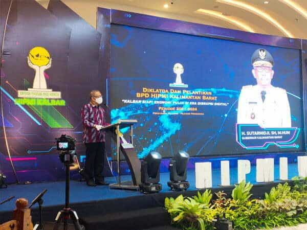 Sutarmidji: HIPMI Kalbar Harus Pandai Melihat Peluang