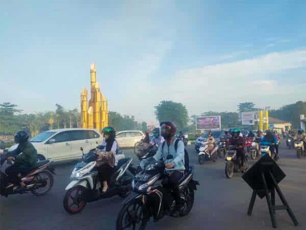 Kabut Asap Mulai Selimuti Pontianak, 82 Titik Panas Terpantau di Kalbar