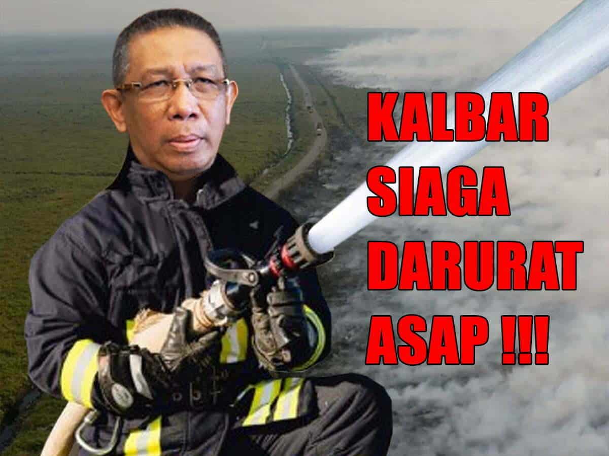 Tiga Pekan Kalbar Tak Diguyur Hujan, Sutarmidji: Waspada Karhutla