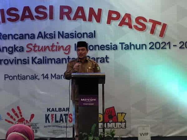 Targetkan 2 Tahun Stunting Kalbar Turun, Ria Norsan: Perlu Kerja Keroyokan