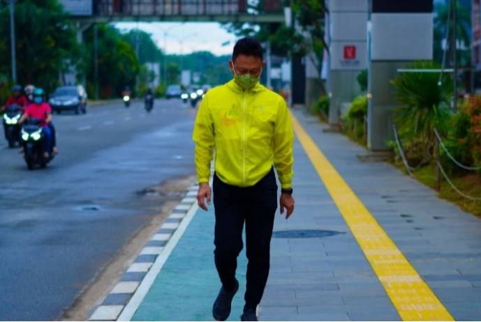 Pontianak Ingin Jadi Kota Ramah Pejalan Kaki, Edi Rusdi Kamtono: Teduh di Siang Hari, Terang Benderang di Malam Hari