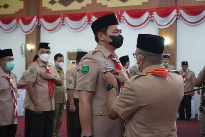 Fransiskus Diaan Ketua Dewan Pembimbing Kwarcab Pramuka Kapuas Hulu