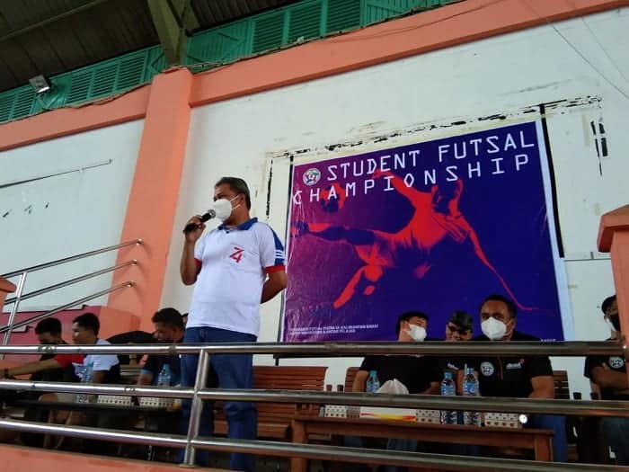 Buka Student Futsal Championship, Yustinus: Jaga Sportivitas dan Kekompakan