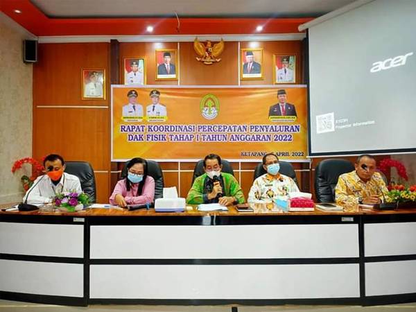 OPD di Ketapang Diminta Segera Realisasikan DAK, Heronimus Tanam: Jangan Sampai Kejadian Tahun Lalu Terulang Lagi