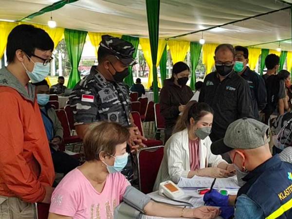 Update Cakupan Vaksinasi Covid-19 Kalbar 24 April 2022