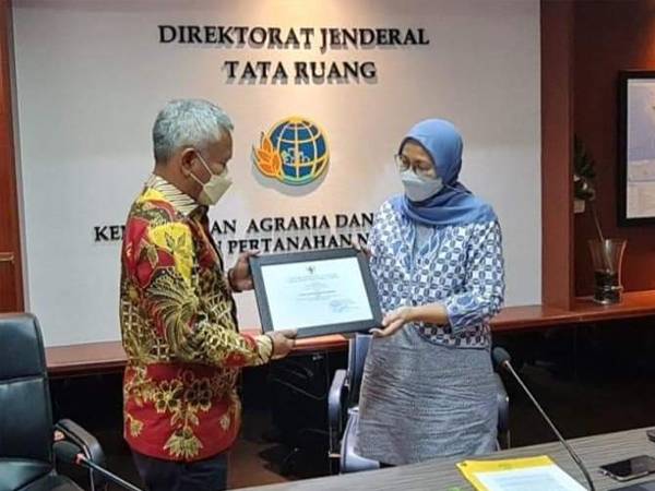 Pemkab Ketapang Diganjar Penghargaan dari Kementerian ATR