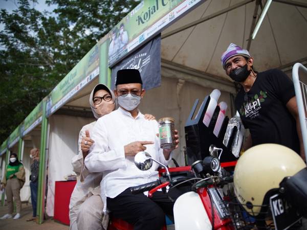 Ada Kampong Ramadan Kreatif di Jalan Letkol Sugiono Pontianak