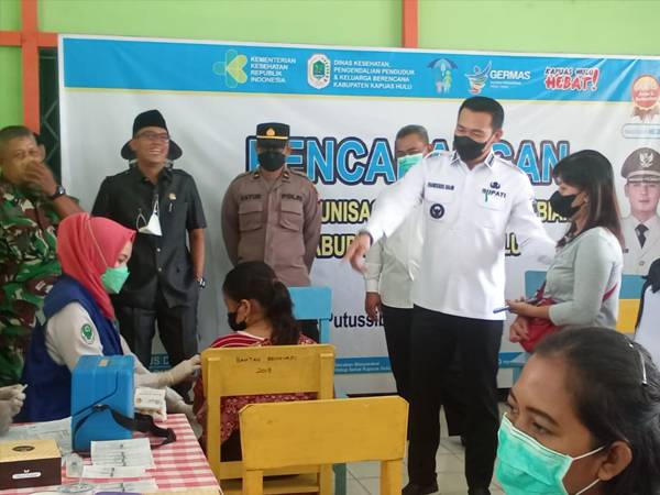Fransiskus Diaan Optimis Capai Target Imunisasi Anak Kapuas Hulu